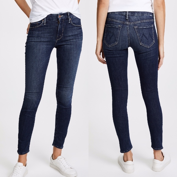 MOTHER Denim - MOTHER The Looker Skinny Jeans  Here Kitty Kitty
